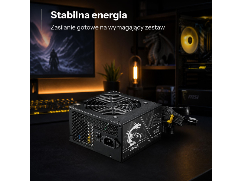 MSI MAG A750BN PCIE5 II 750W 80 Plus Bronze