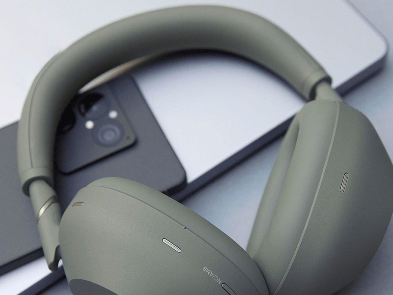 Słuchawki bezprzewodowe Sony WH-1000XM6 Oliwkowe