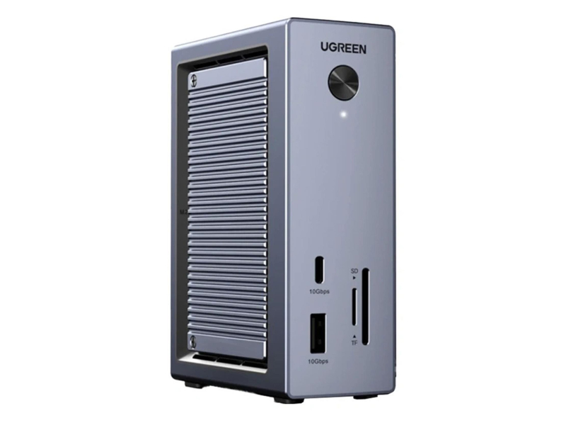 UGREEN Stacja dokująca CM923 USB-C/HDMI 3xUSB USB-C RJ45 SD/TF M.2