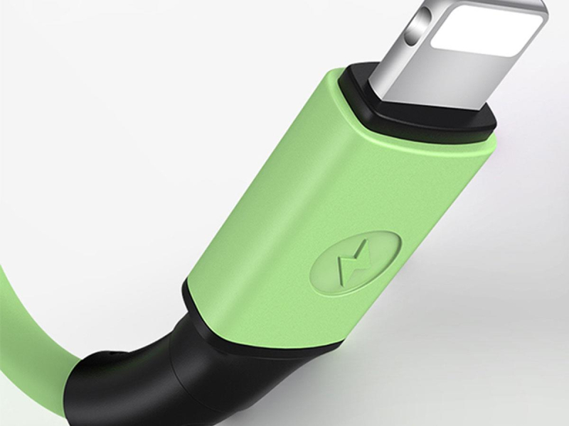 USAMS Kabel U52 lightning 2A Fast Charge 1m zielony