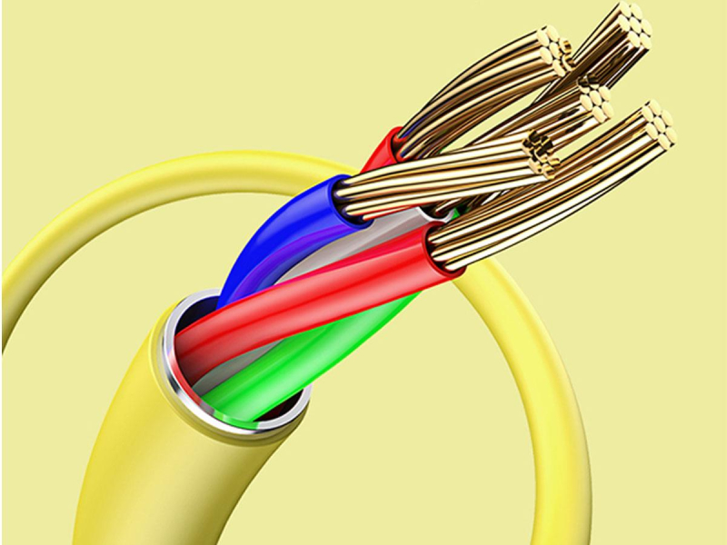 USAMS Kabel U52 lightning 2A Fast Charge 1m zielony