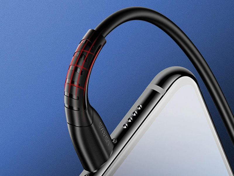 USAMS Kabel U35 lightning 2A Fast Charge 1m biały