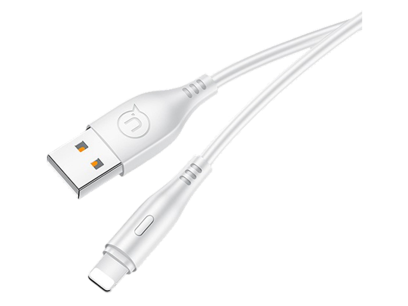 USAMS Kabel U18 lightning 2A Fast Charge 1m biały SJ266USB02