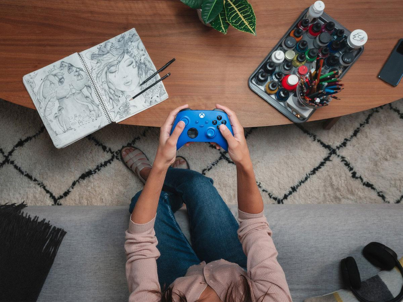 Microsoft Kontroler Xbox One Blue