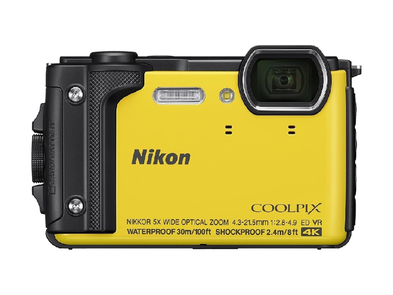 Nikon APARAT FOT NIKON W300 Żółty zestaw Holiday z plecakiem wodoo