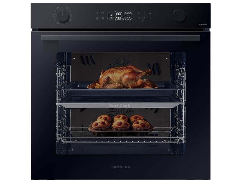 Samsung NV7B44205AK U2 Dual Cook Elektryczny WiFi kataliza Czarny A+
