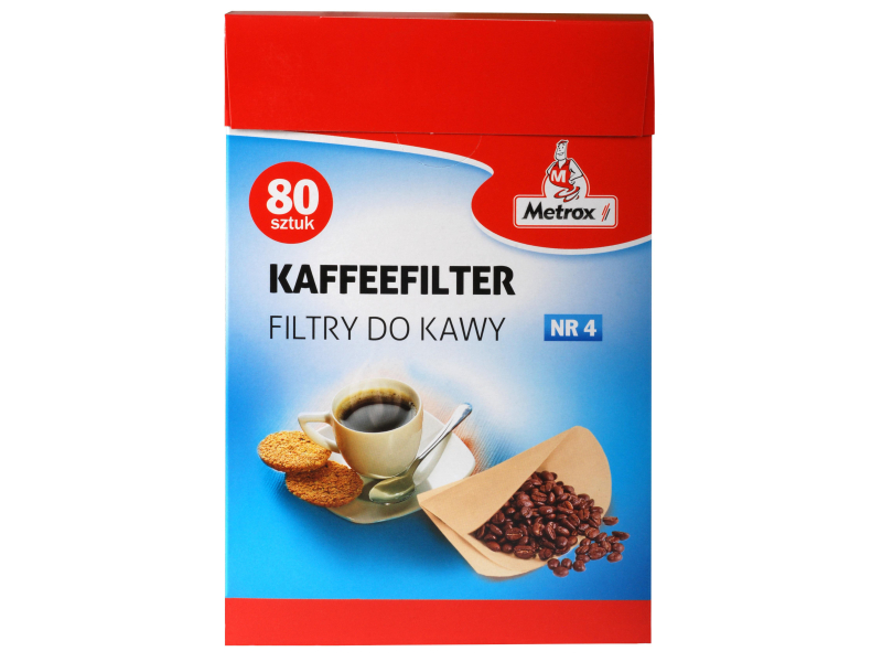 METROX Filtry do kawy 1x4/80