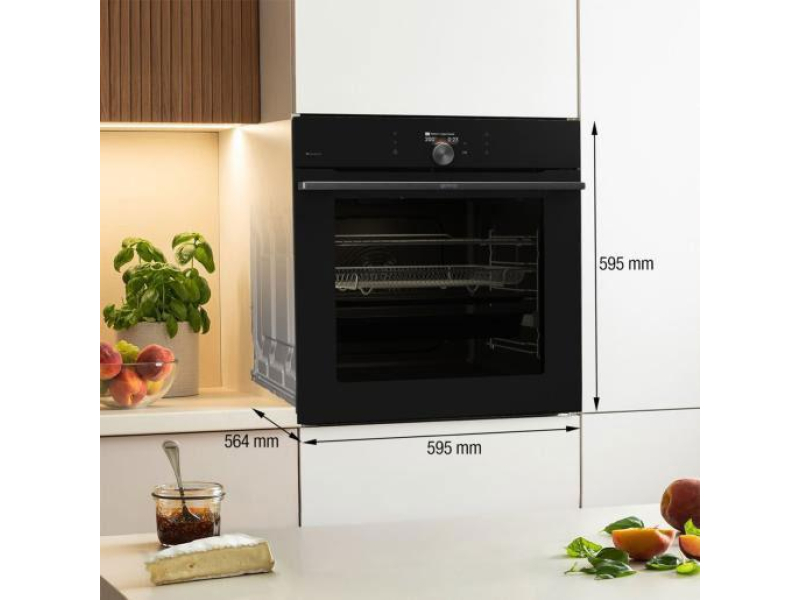 Gorenje BP6138B AirFry Elektryczny pyroliza Czarny A++