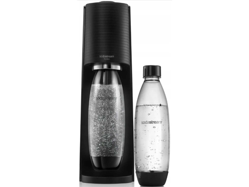 SodaStream SATURATOR TERRA BLACK +2 BUTELKI+MIRINDA
