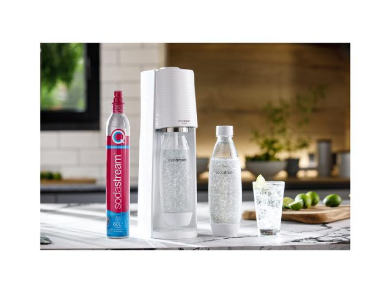 SodaStream SATURATOR TERRA WHITE+1BUTELKA+PEPSI ZERO