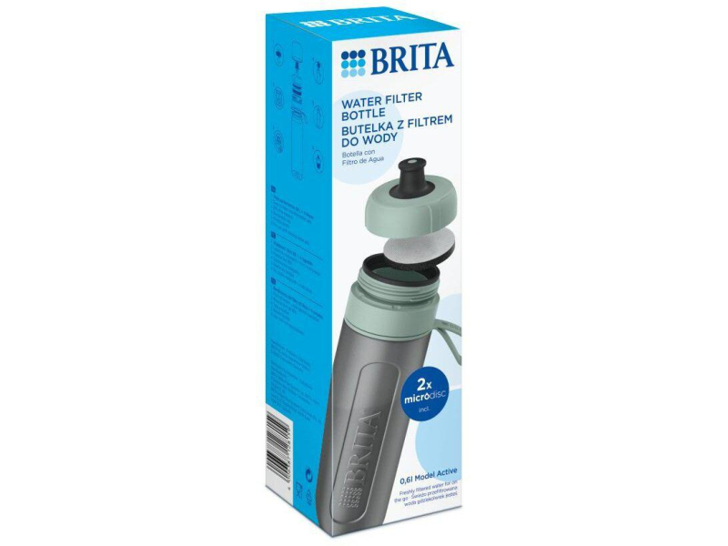 Brita BUTELKA Z FILTERM ACTIVE Pastelowa zieleń