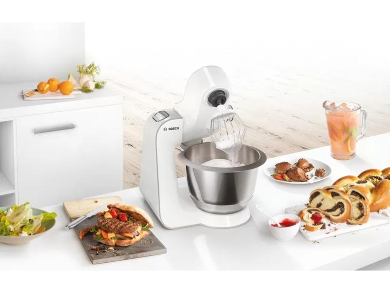 Bosch Robot kuchenny MUM58258 Serie 4 Biało-srebrny