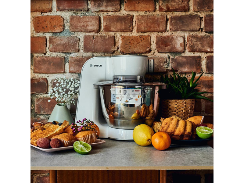 Bosch Robot kuchenny MUM58258 Serie 4 Biało-srebrny