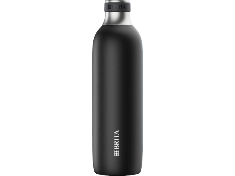 Brita Butelka do SodaTrio ze stali nierdzewnej 0,65L czarna