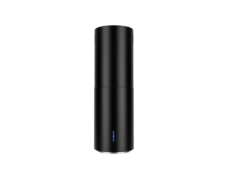 VDB Okap Wyspowy PEARL Black