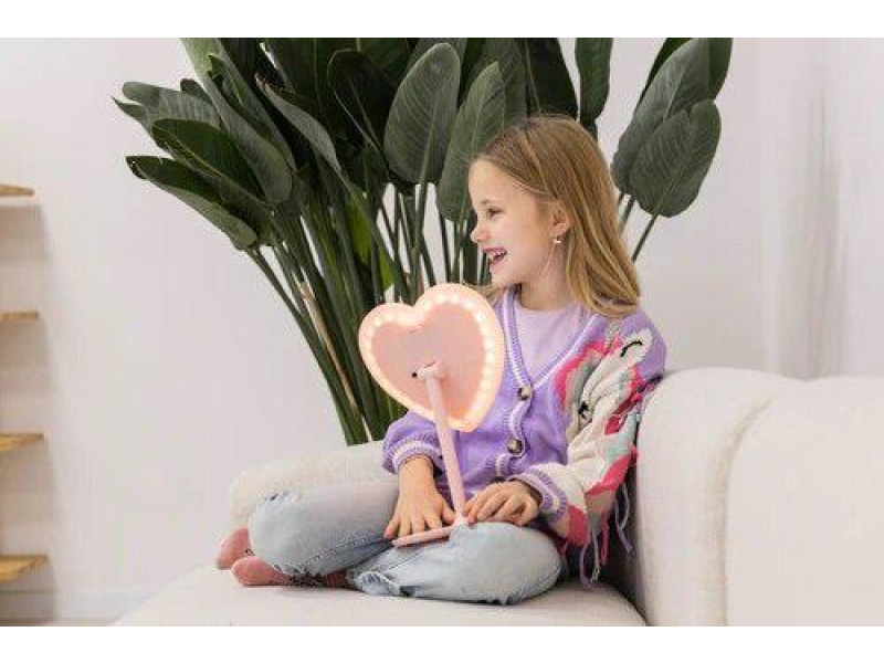 InnoGIO GIOperfect Pink Heart- Lusterko kosmetyczne różowe serce