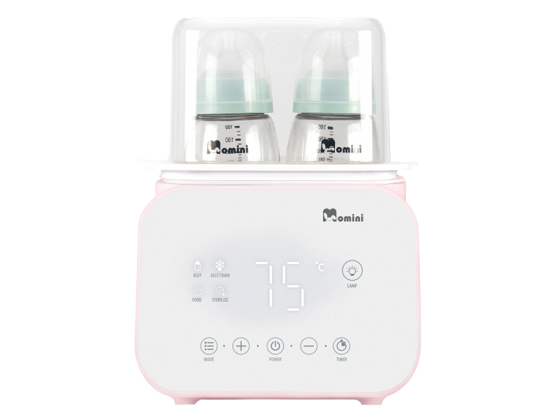 MOMINI Sterylizator i podgrzewacz butelek 6w1 MelloDuo