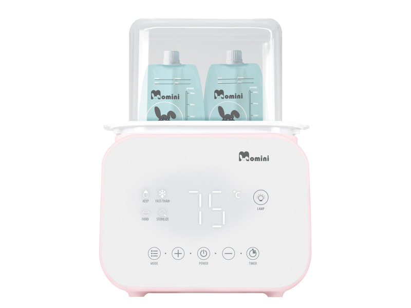MOMINI Sterylizator i podgrzewacz butelek 6w1 MelloDuo