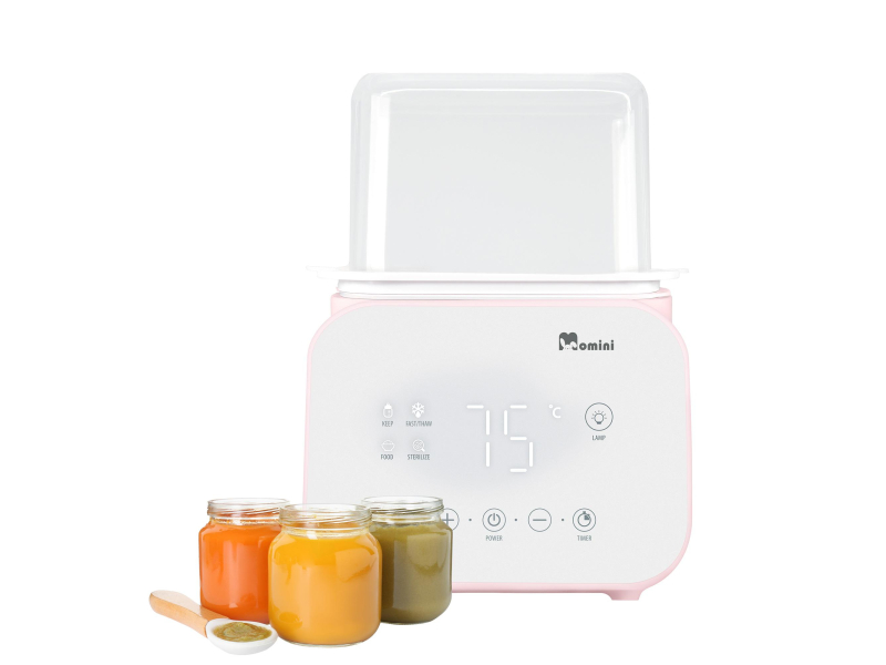 MOMINI Sterylizator i podgrzewacz butelek 6w1 MelloDuo