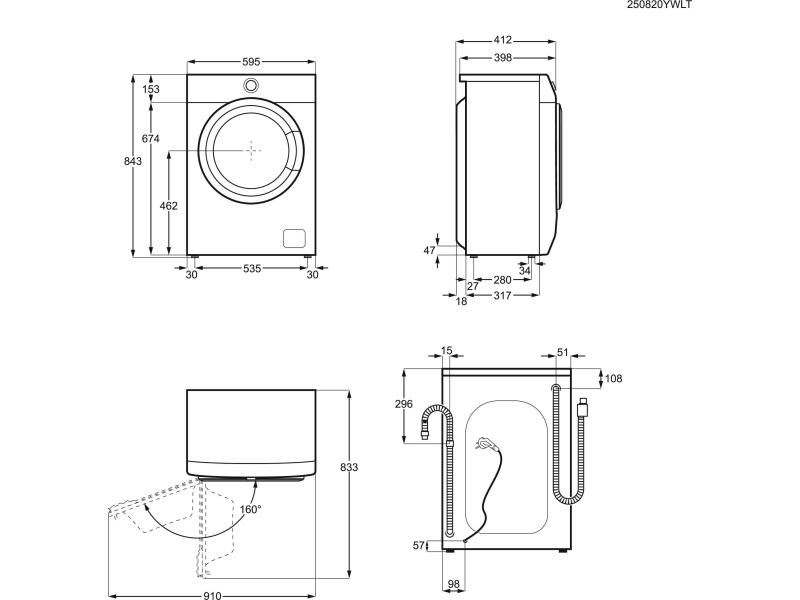 Electrolux EWS6406BP