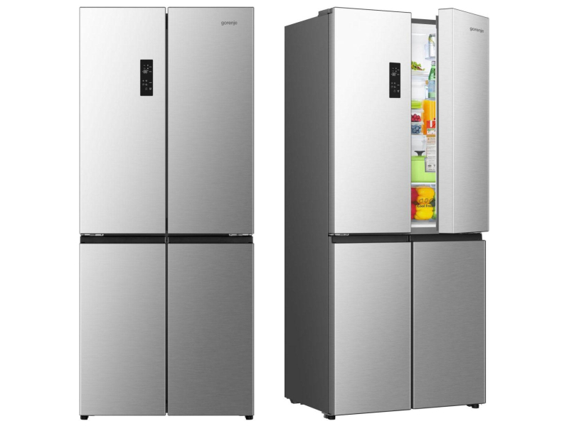Gorenje NRM819E61X No Frost 190cm Srebrna Kostkarka Twistowa 460L
