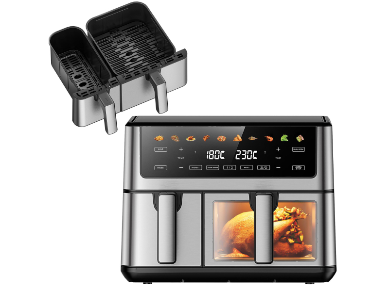 ExtraLink Frytkownica beztłuszczowa 6.5L+3.5L Home SJ-1000 PRO