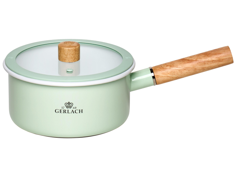 Gerlach GERLACH Natur Enamel Kpl. garnków 6el. zielony