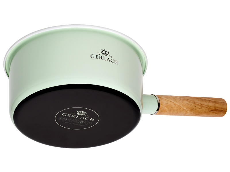 Gerlach GERLACH Natur Enamel Kpl. garnków 6el. zielony