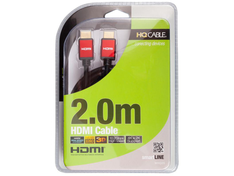 Arkas KABEL HDMI ARKAS WHQ-20 2 m 4K Ethernet #