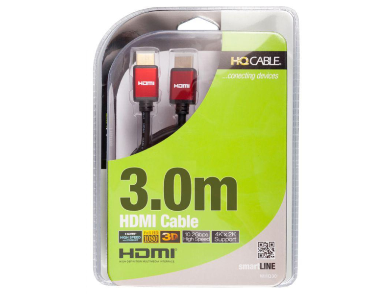 Arkas KABEL HDMI ARKAS WHQ-30 3 m 4K Ethernet #