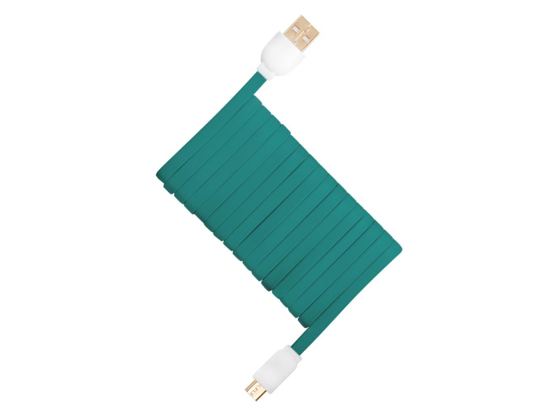 Arkas USB-MICRO USB 3M Zielony