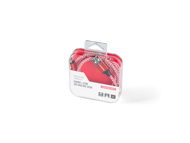 MODECOM Kabel USB-microUSB 1M CAB-MC-SPARK-01