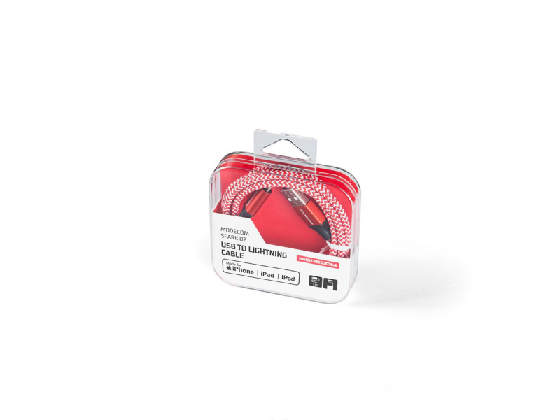 MODECOM Kabel USB-Lightning 1M CAB-MC-SPARK-02