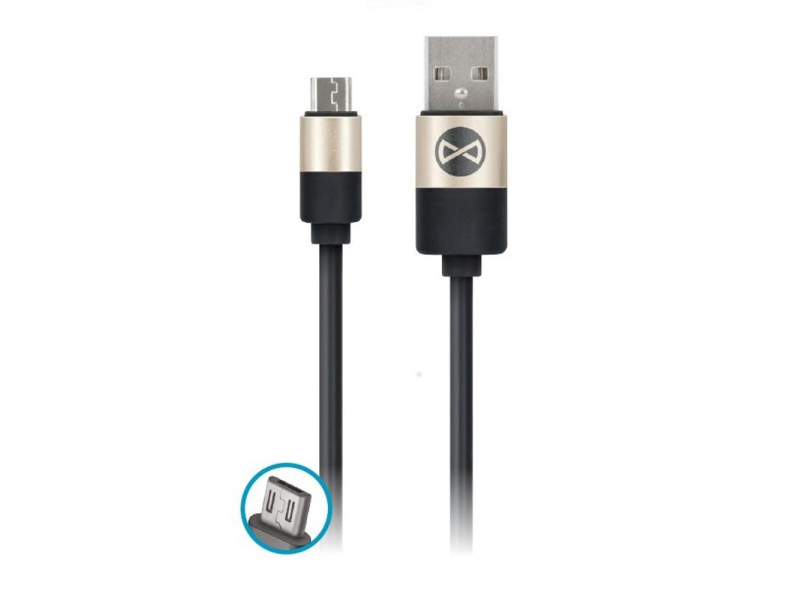 Forever Kabel USB-microUSB 1M FOREVER modern czarny