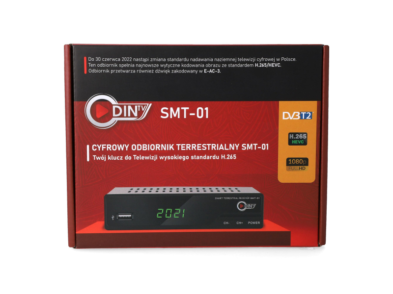 ODIN TUNER DVB-T2 ODIN SMT-01