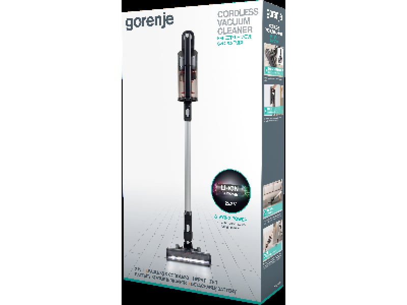 Gorenje ODKURZACZ PIONOWY GORENJE SVC252FMBK