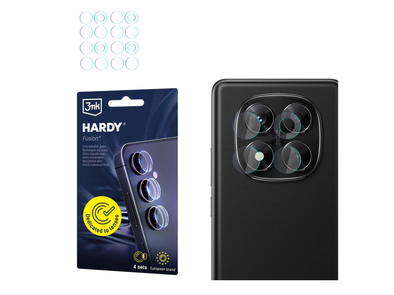 3mk Hardy Fusion Lens Protection do Redmi Note 14 Pro 4G