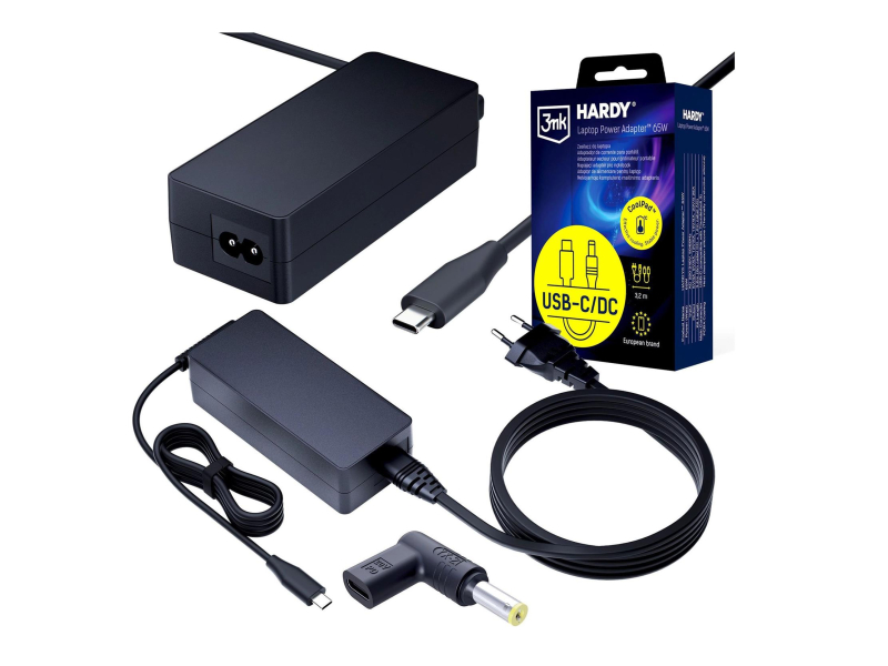 3mk Hardy Laptop PowerAdapter Acer, Sony 20V USB-C female