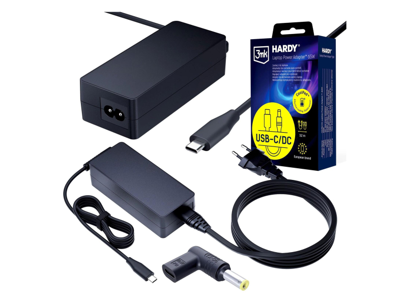 3mk Hardy Laptop PowerAdapter IBM Lenovo Asus Acer HP Dell 20V