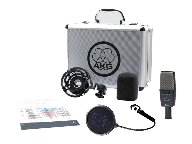 AKG C414 XLS, zmienne charakterystyki