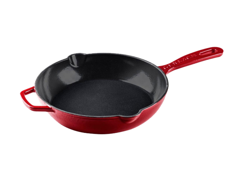 Gerlach Natur Iron Patelnia żeliwna 28cm bordo