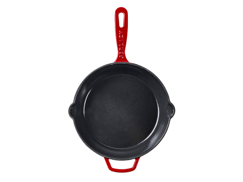 Gerlach Natur Iron Patelnia żeliwna 28cm bordo