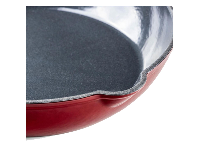 Gerlach Natur Iron Patelnia żeliwna 28cm bordo