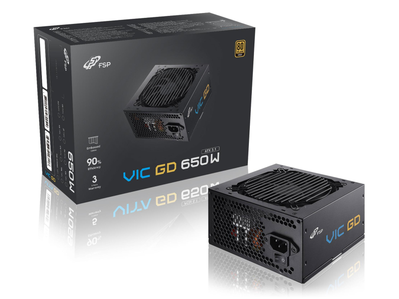 FSP/Fortron VIC 650W 80 Plus Gold ATX 3.1 PCIe Gen 5.1
