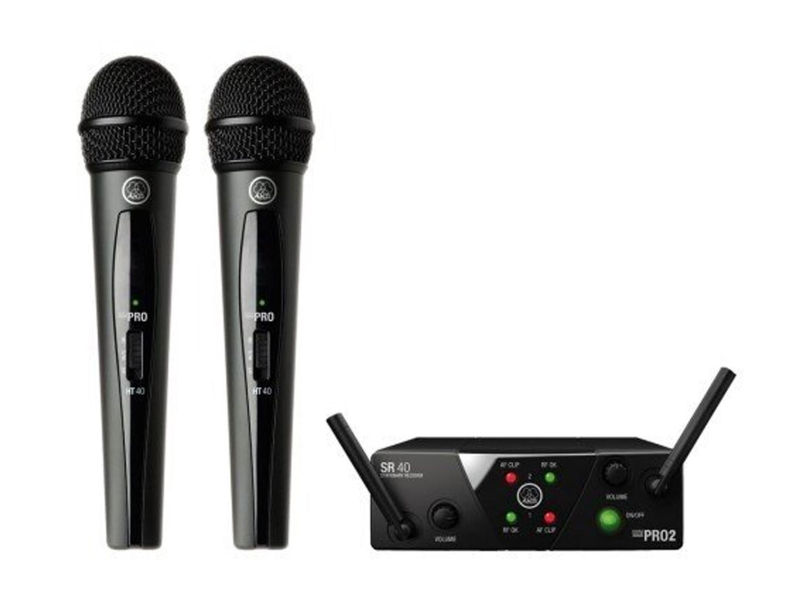 AKG WMS40 Mini2 Vocal Set BD US45A/C EU/US/UK