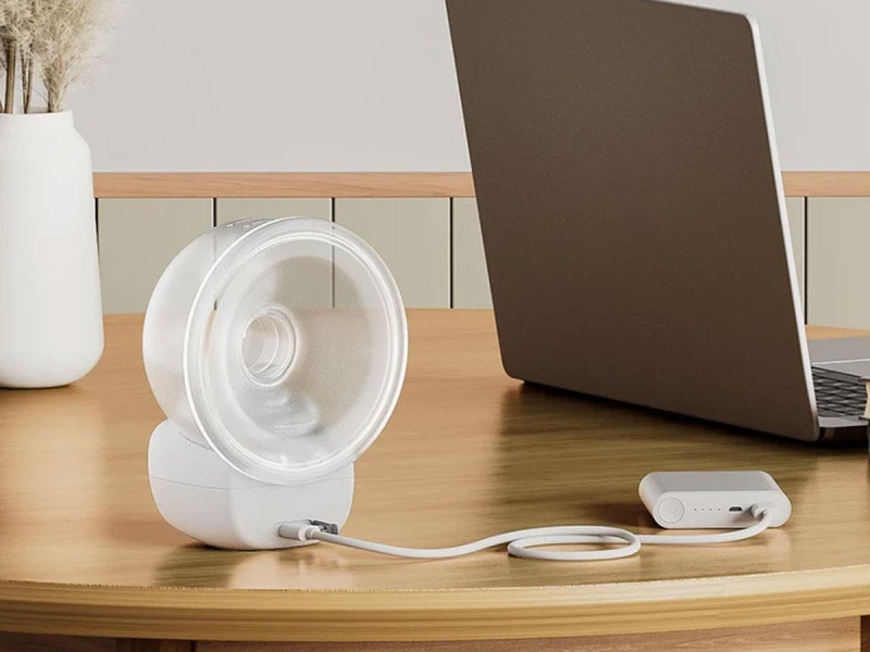 MOMCOZY Laktator S9 Pro podwójny szary
