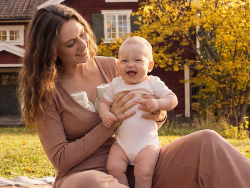 MOMCOZY Laktator S12 Pro podwójny biały
