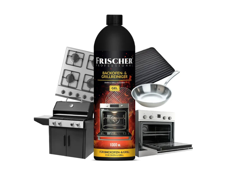 Frischer Professional Żel do piekarnika, grilla i przypaleń 1000 ml
