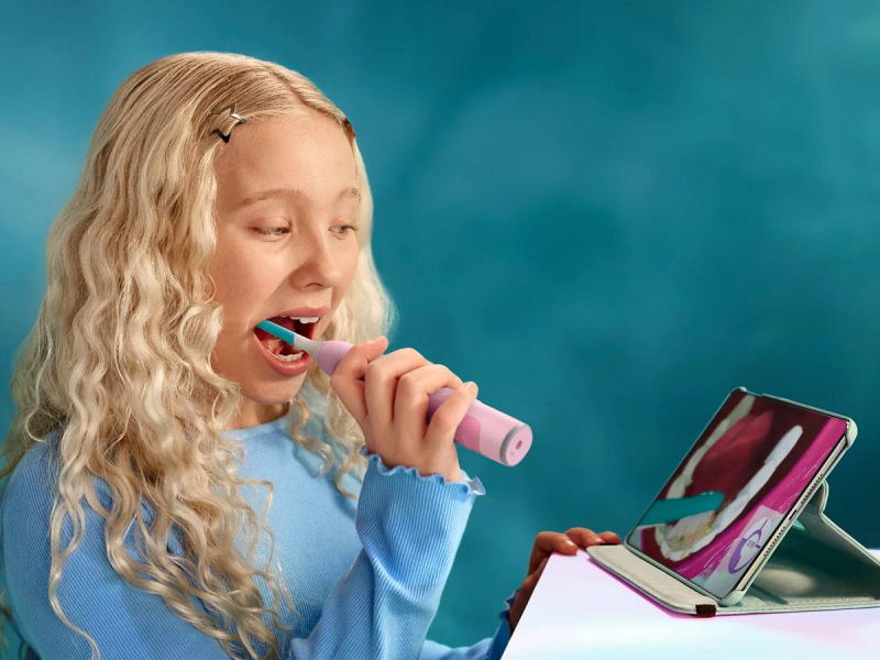 Philips Sonicare Szczoteczka soniczna for Kids Smart HX6600/11 (różowa)