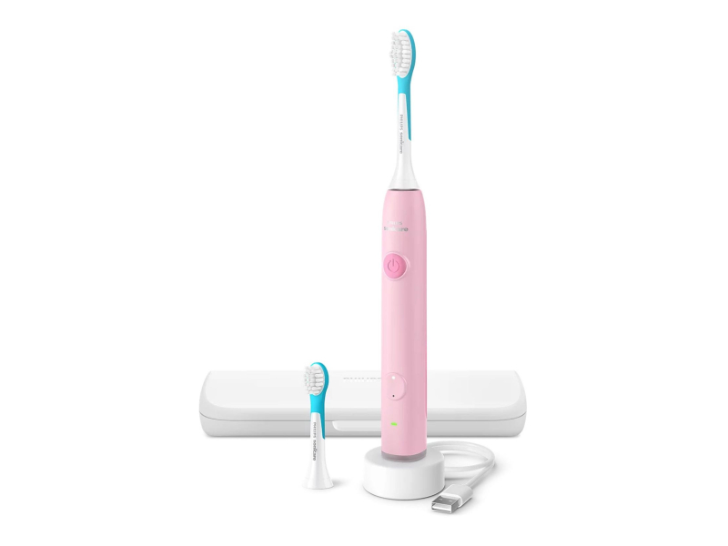 Philips Sonicare Szczoteczka soniczna for Kids Smart HX6600/41 (różowa, etui)